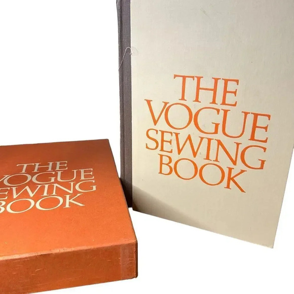The Vogue Sewing Book with Original Slipcase Vintage 1970 First Edition Patterns - Picture 1 of 8